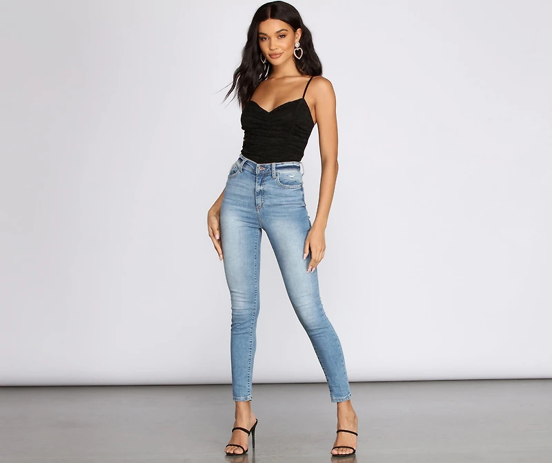 Bombshell Babe Lace Bodysuit