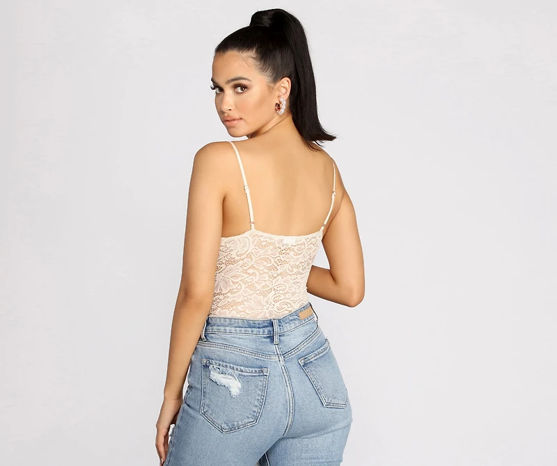 Bombshell Babe Lace Bodysuit