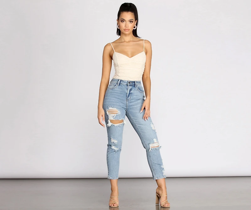 Bombshell Babe Lace Bodysuit