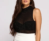 Moment to Shine Heat Stone Bodysuit