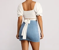 Your Type Tie Crop Top