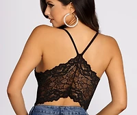 Sultry Lace Back Bodysuit