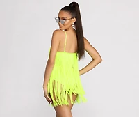 Forever Fab Fringe Bodysuit