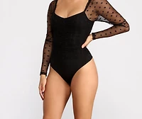 On Point Polka Dot Bodysuit