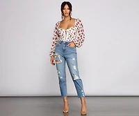 Lace and Love Floral Bodysuit