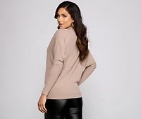 Roll With It Turtleneck Top