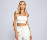 Trendsetting Babe Cropped Tank