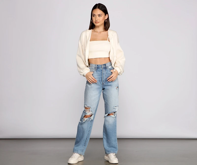 Trendsetting Babe Cropped Tank