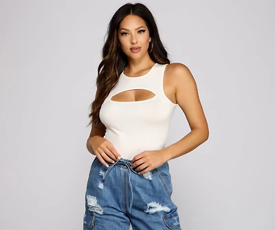 Chic Cuts Knit Tank Top