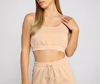 Low Profile Sleeveless Crop Top