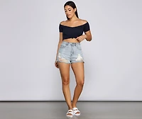 Sweet And Simple Crop Top