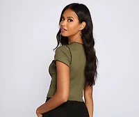 Not What It Seams Knit Top