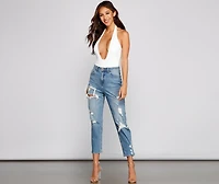 Sassy And Sultry Keyhole Bodysuit
