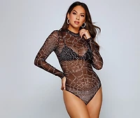 Spooky And Stylish Vibes Bodysuit
