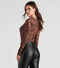 Fierce And Fashionable Sheer Mesh Bodysuit