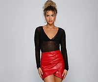Pop The Bubbly Heat Stone Bodysuit