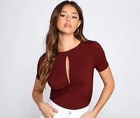 Anything But Basic Short Sleeve Bodysuit