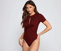 Anything But Basic Short Sleeve Bodysuit