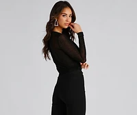 Sparkle And Glow Heatstone Crop Top