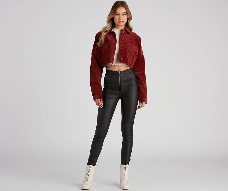All About Knit Crop Top