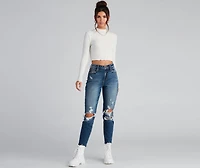 All About Knit Crop Top