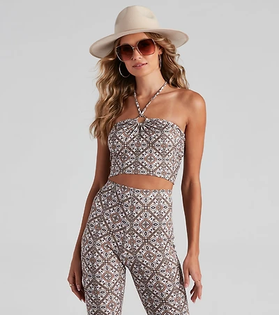 Weekend The Desert Halter Top