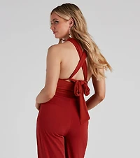Boho-Chic Convertible Crop Top