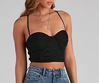 Stunning Style Moment Mesh Bustier