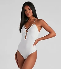 Raise The Bar Halter Bodysuit