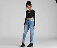 Simple Stunner Cropped Tank And Topper Set