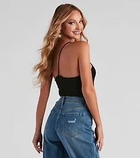 So Subtle One-Shoulder Tank Top