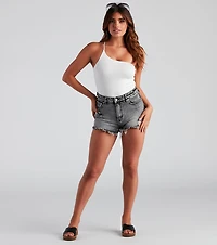 So Subtle One-Shoulder Tank Top