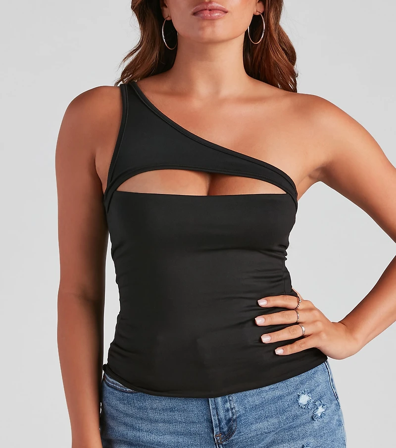 Weekend Vibes One Shoulder Top