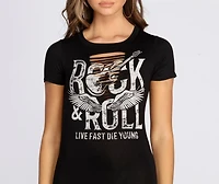 Rock N' Roll Vintage Tunic