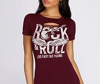 Rock N' Roll Vintage Tunic