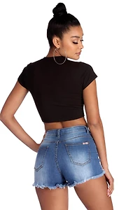 F*cking Classy Crop Top