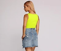 Baseline Ribbed Cutout Tank