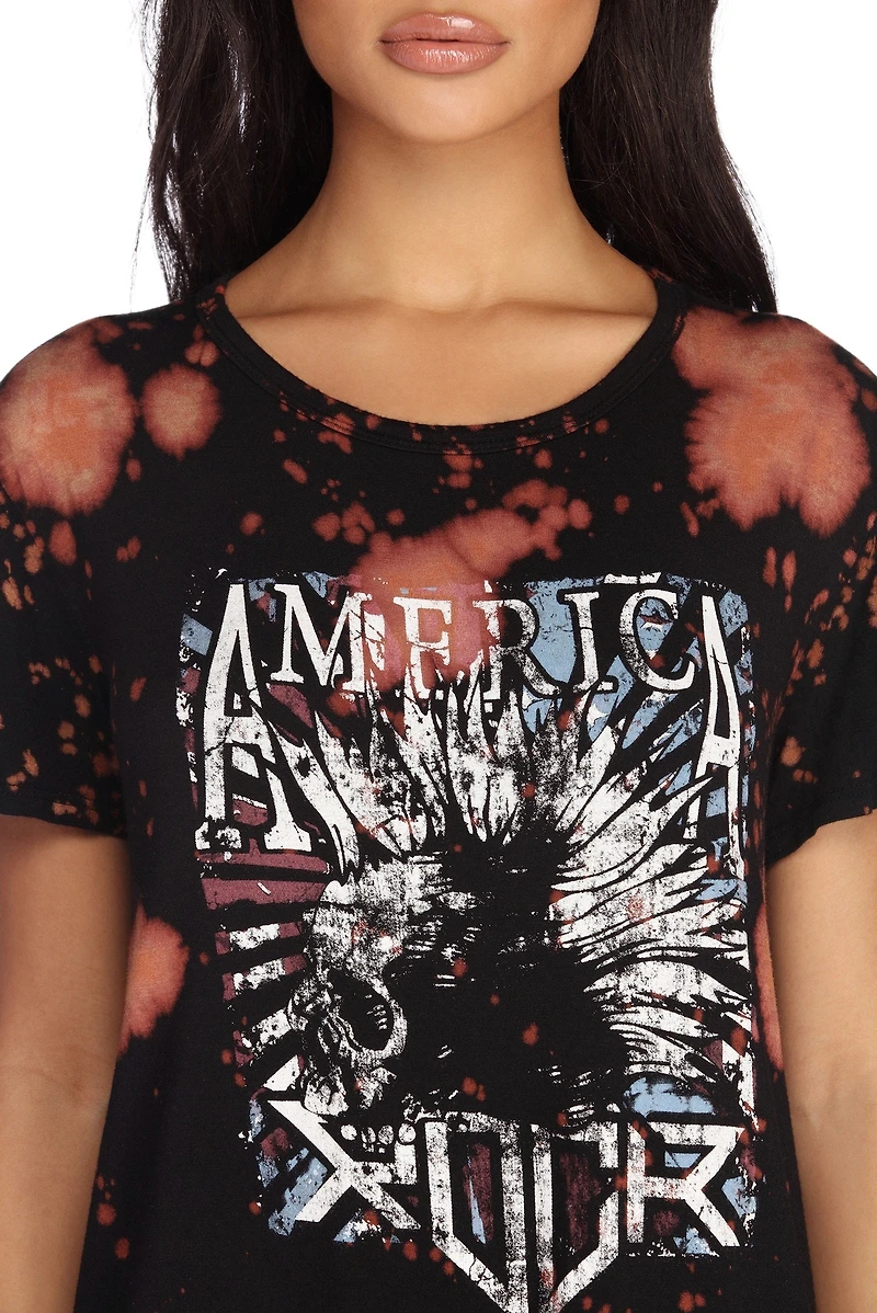 Rock On America Graphic Tee