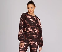 Trendsetter Bleach Dyed Sweatshirt