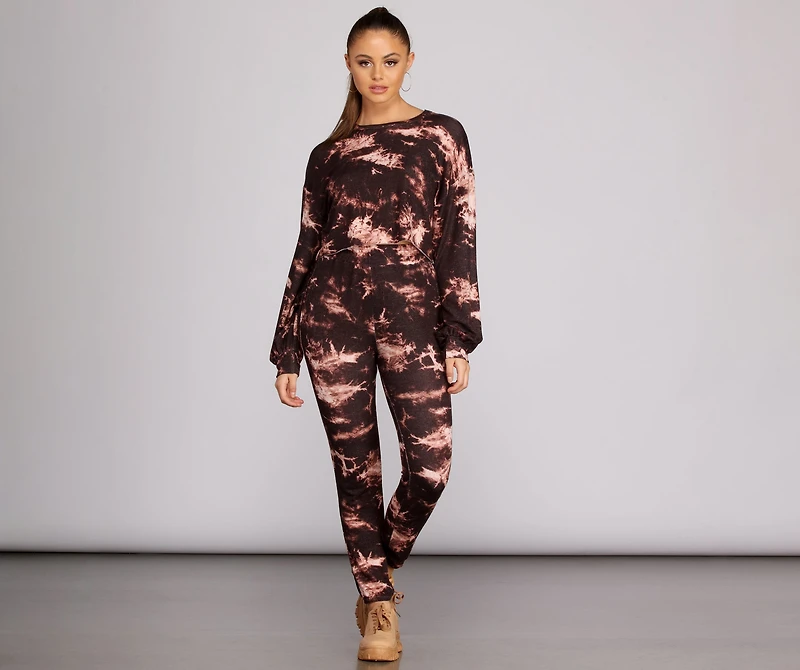 Trendsetter Bleach Dyed Sweatshirt