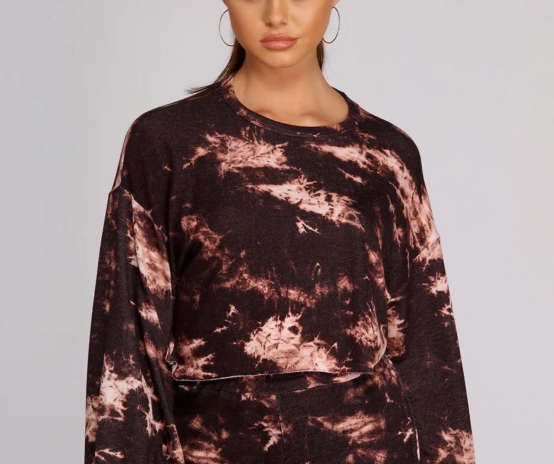 Trendsetter Bleach Dyed Sweatshirt