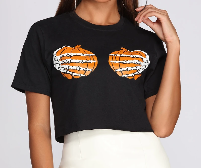 Pumpkin Darling Skeleton Tee