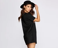 Forever Reckless Lace Up Tunic