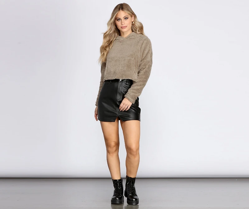 Comfy Cozy Teddy Hoodie