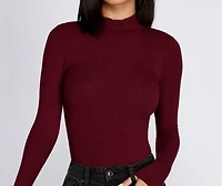 Make It Basic Ribbed Bodysuit