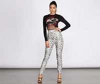 Born To Ride Crop Top