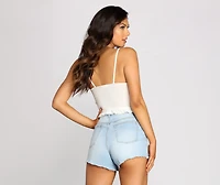 Get A Cute 'Fit Knit Cropped Tank