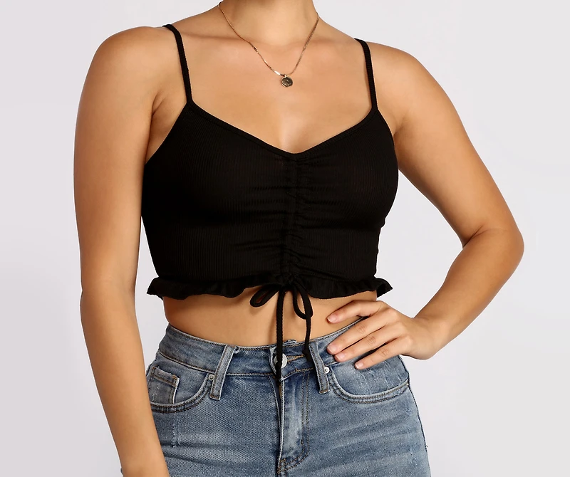 Get A Cute 'Fit Knit Cropped Tank