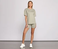 Feeling Basic Crew Neck Tee