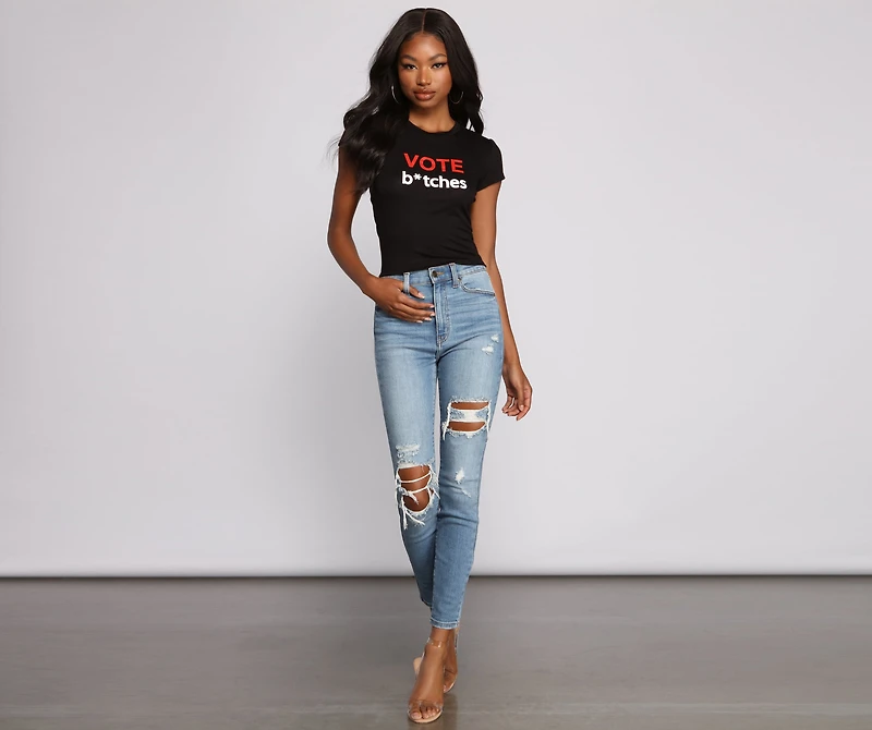 Vote B*tches Graphic Tee Shirt